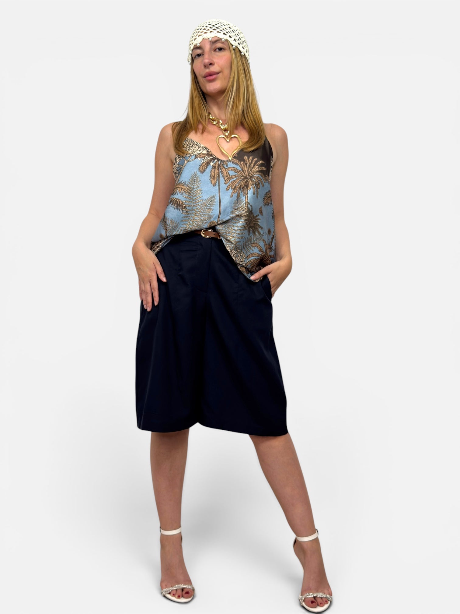 Top Carol Blu
