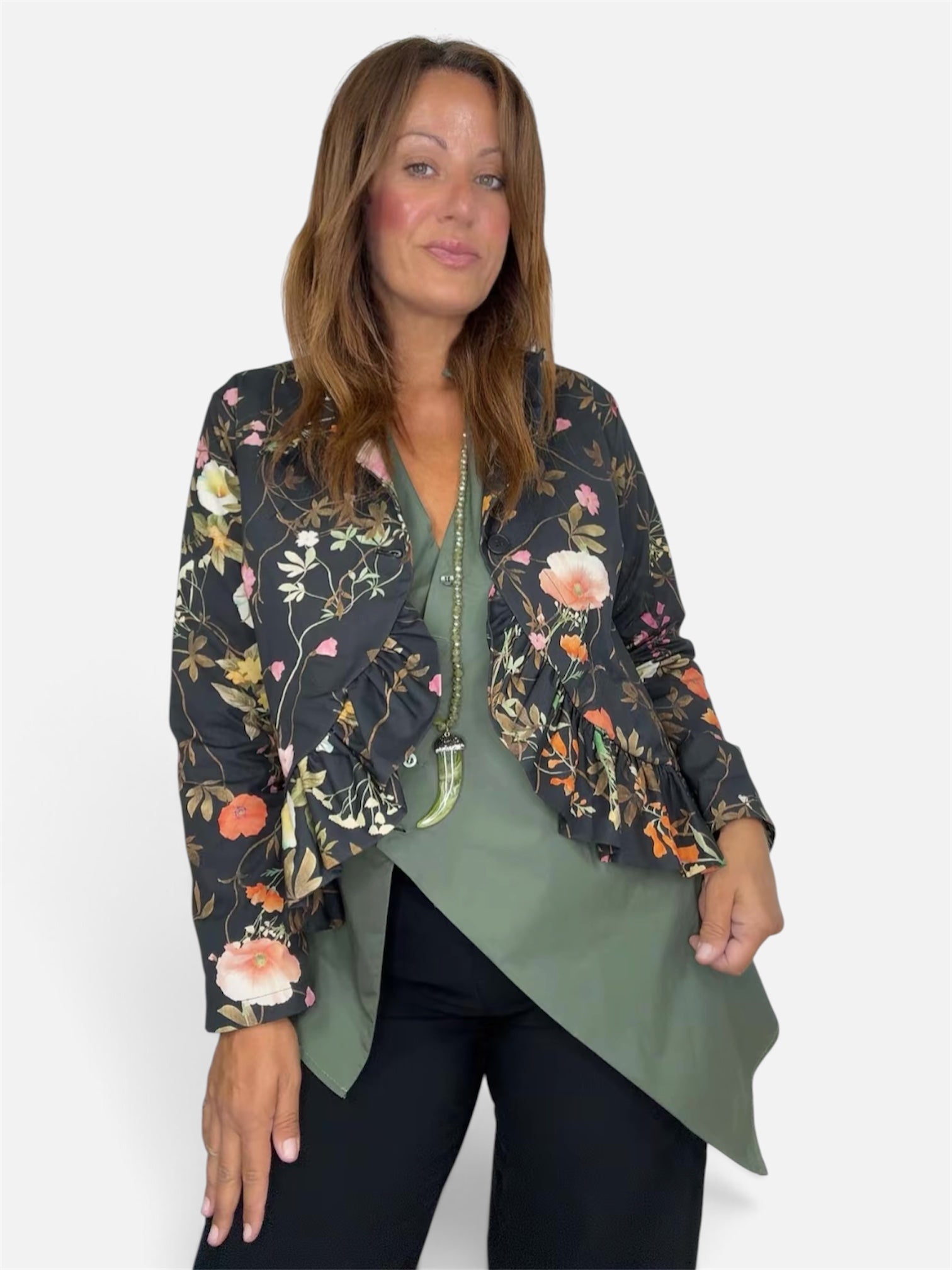 Blazer Fiori e Rouge Wendy Trendy