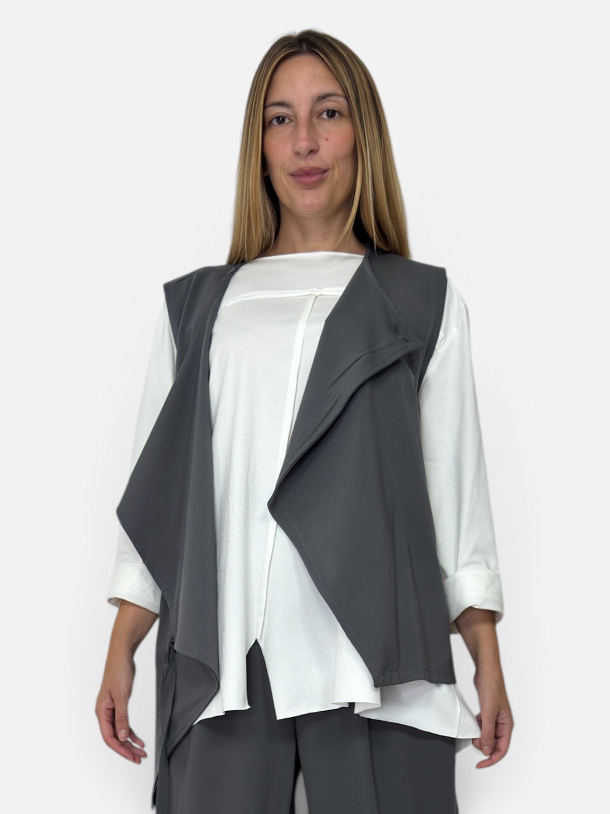 Gilet Deck Grey 158C