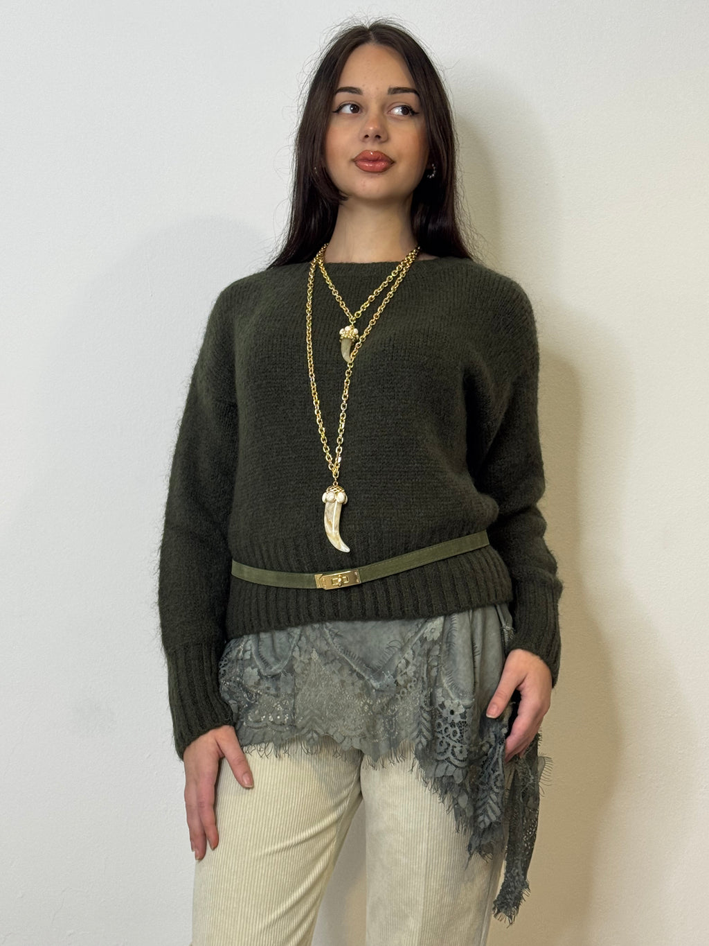 Pull Demy Green