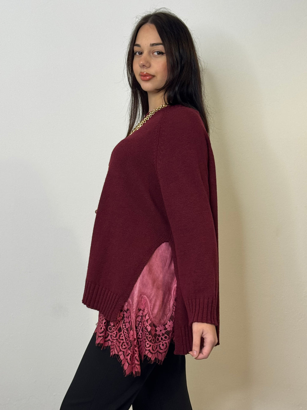Pull Asdrid Bordeaux