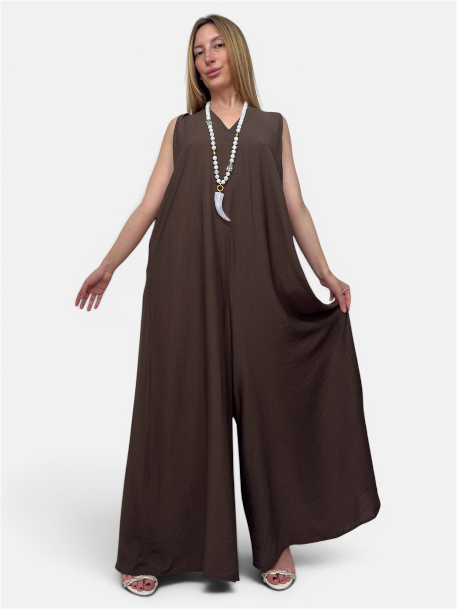 Jumpsuite Brown