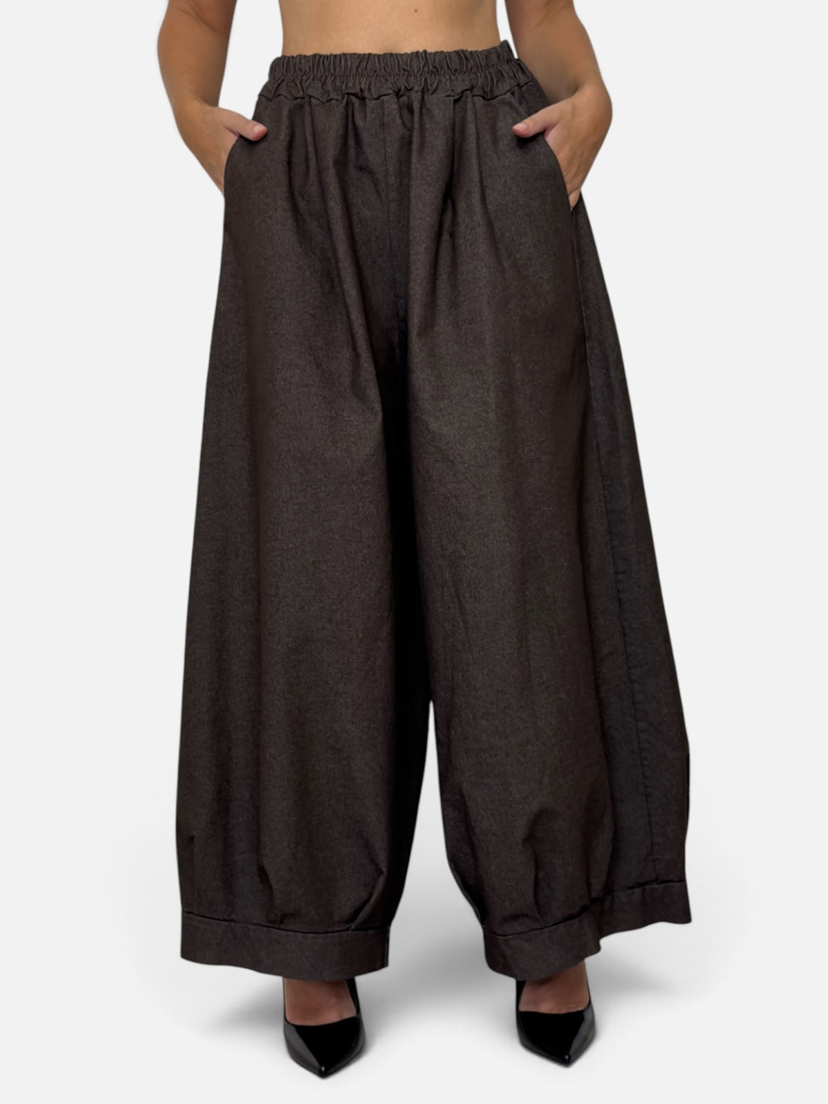 Pantalone Kyr Denim Brown