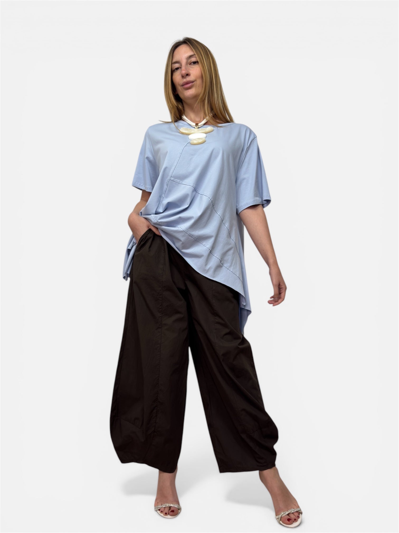 T-Shirt Ines Azzurra 158C