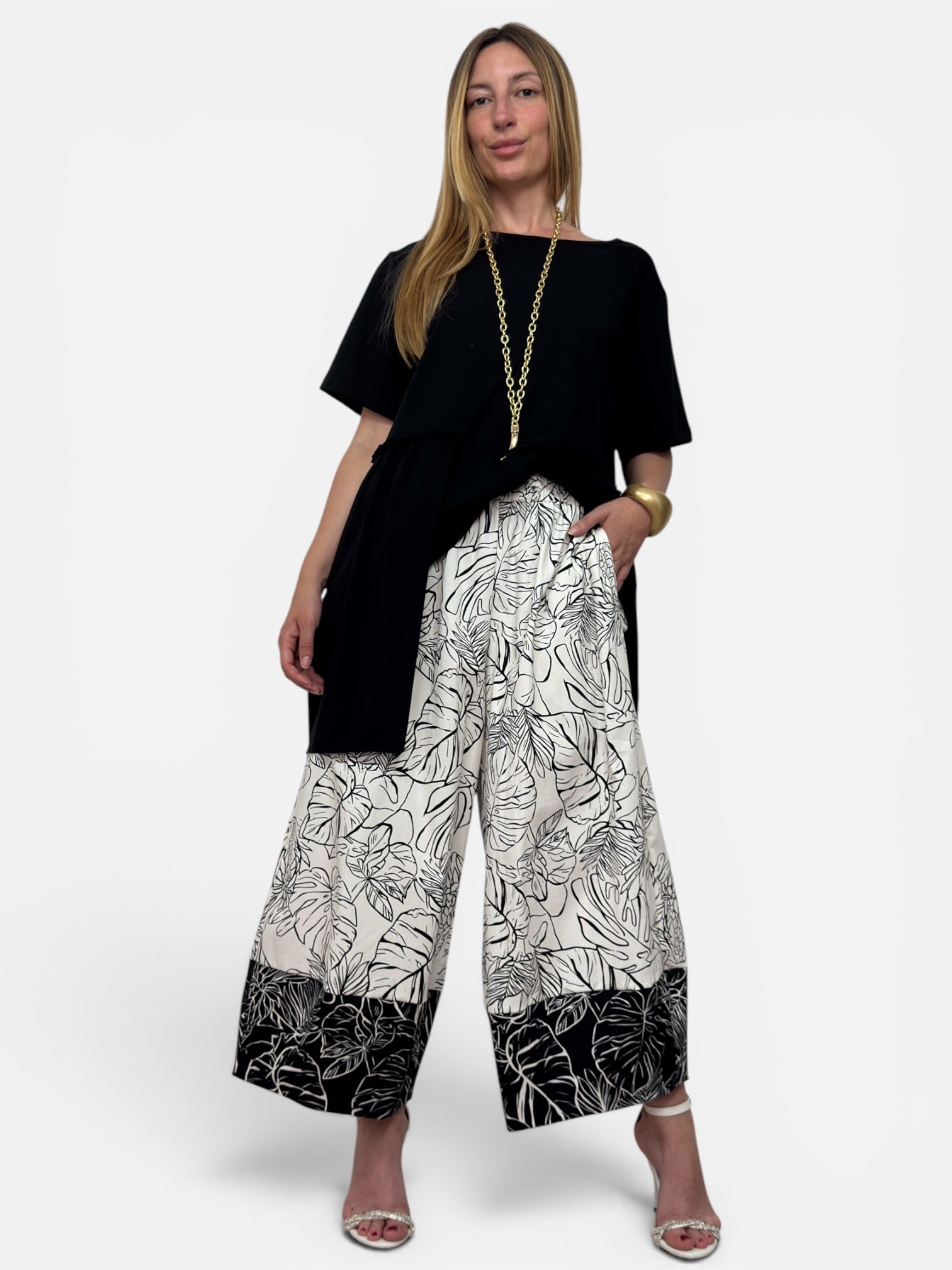 Pantalone Haity Black Alea Uni