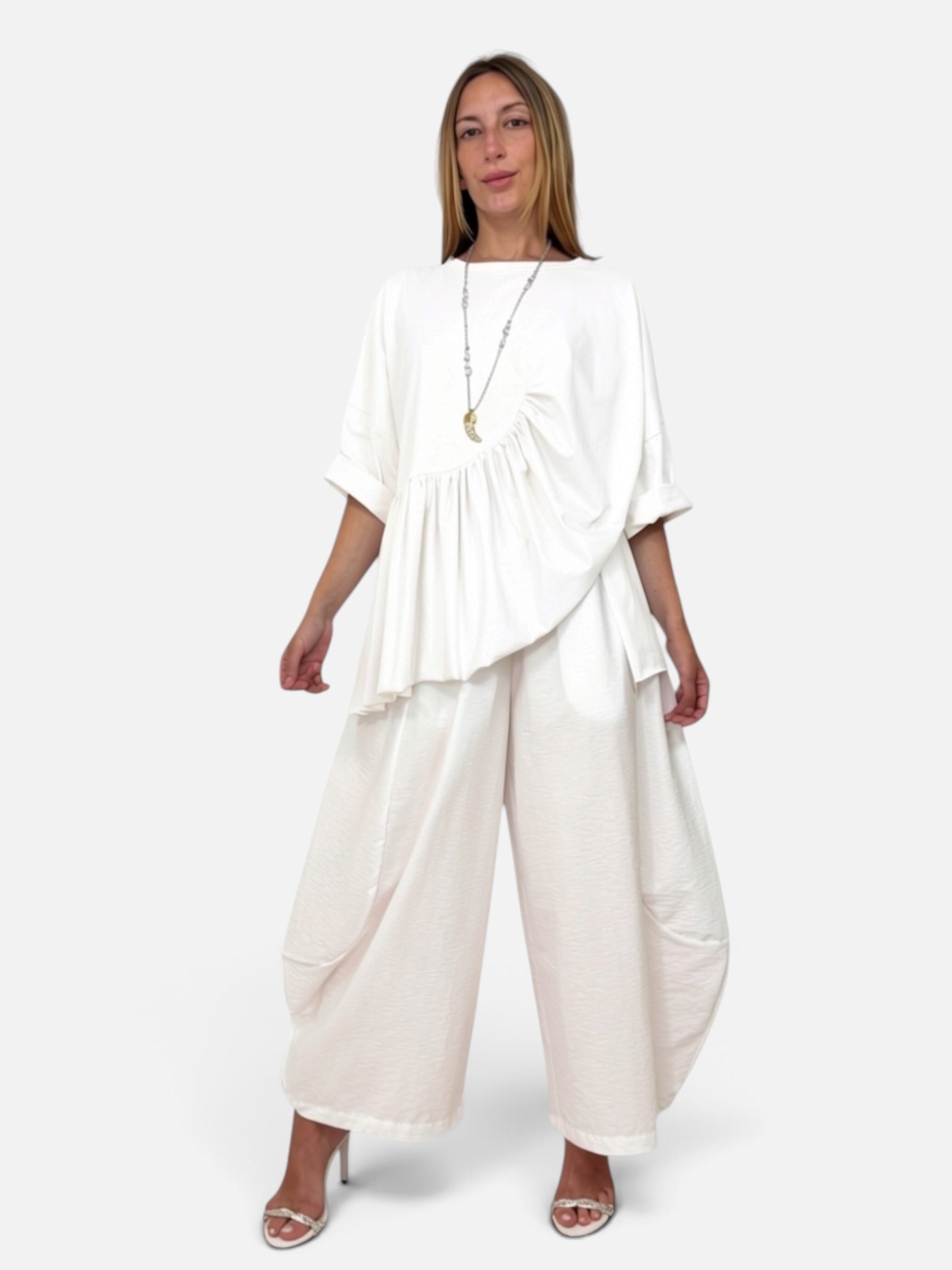T-Shirt Cielo Bianca Alèa Uni
