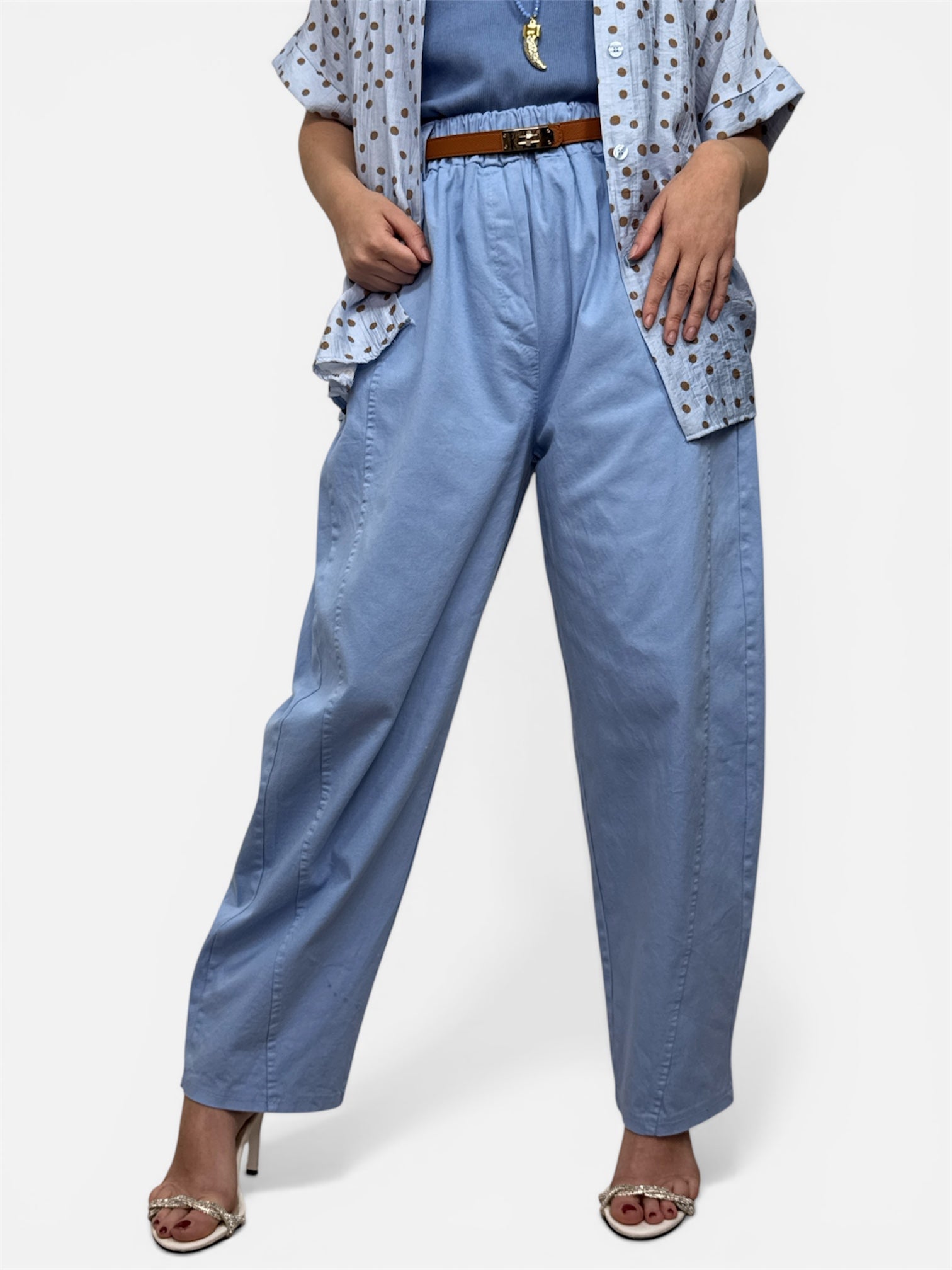 Pantalone Berry Azzurro