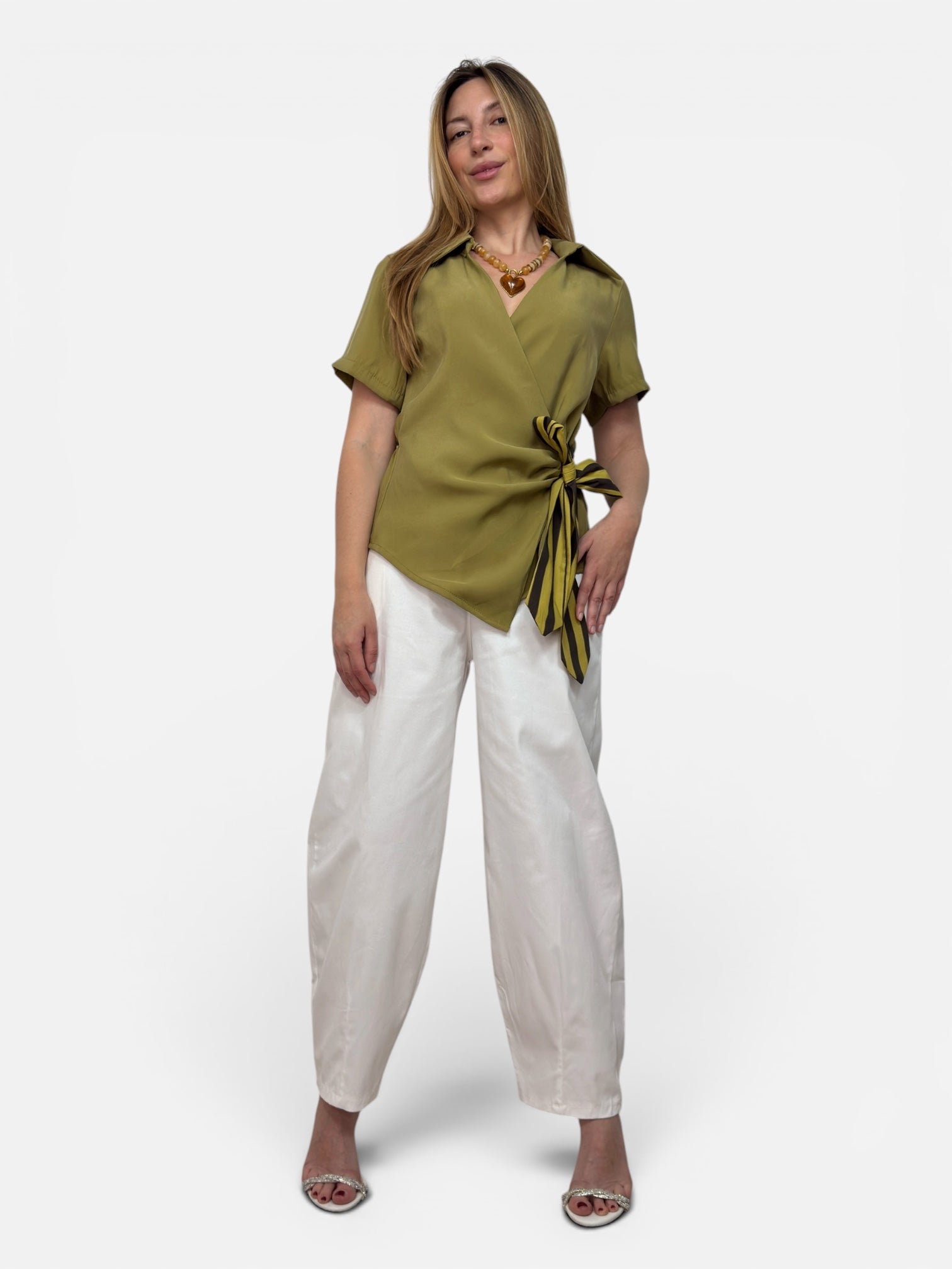 Pantalone Ovetto Bianco