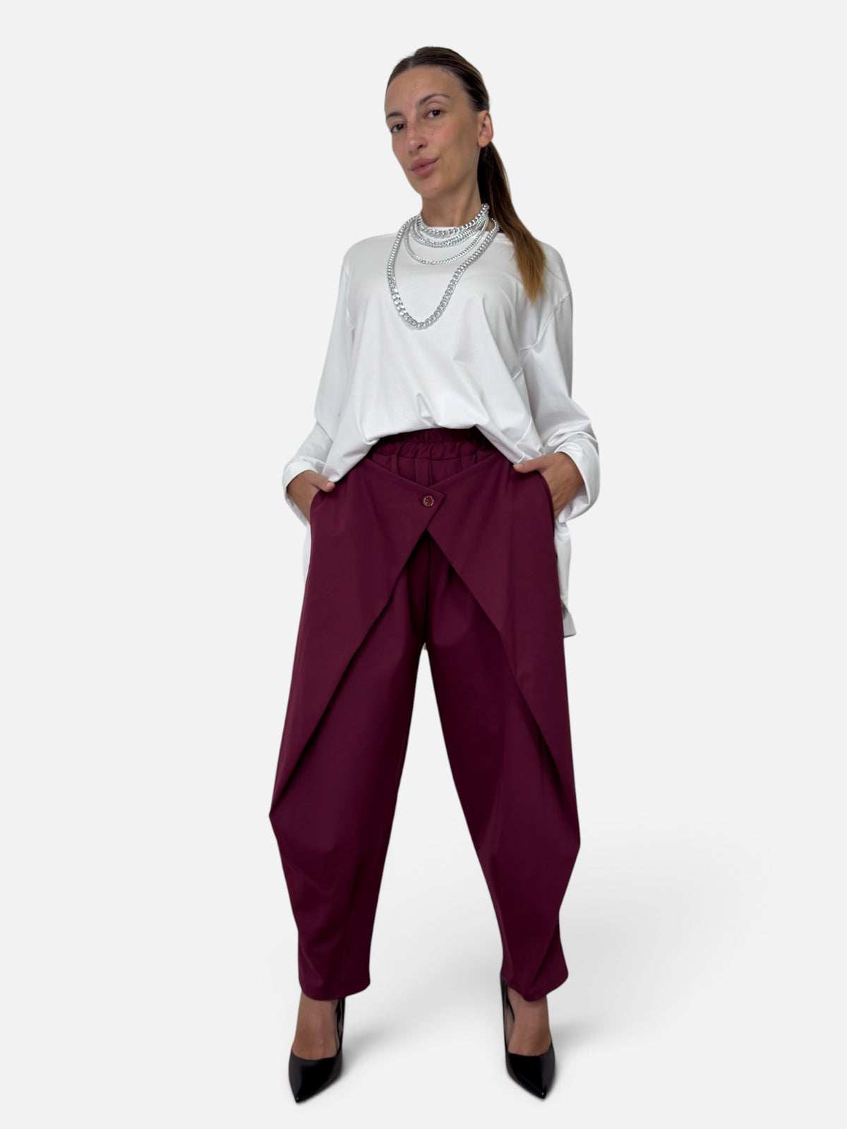 Pantalone Roy Bordeaux