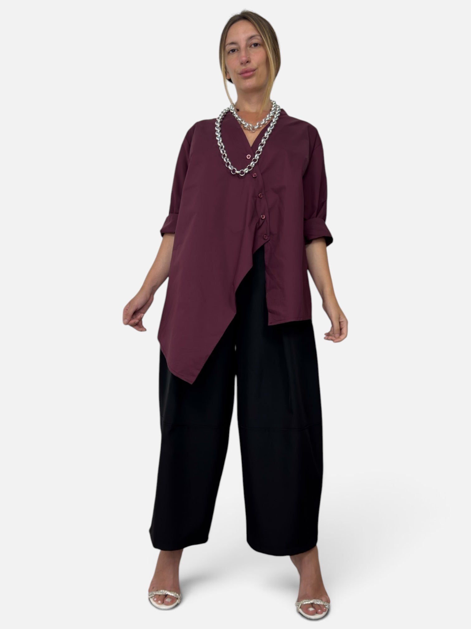 Camicia Tokyo Bordeaux