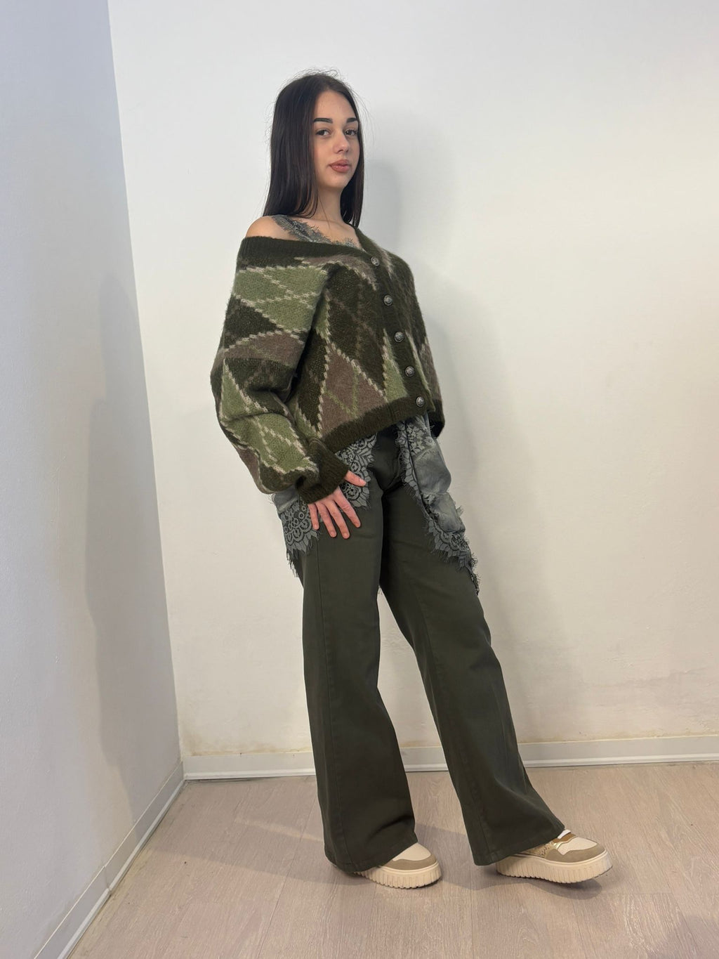 Pantalone Atena Verde