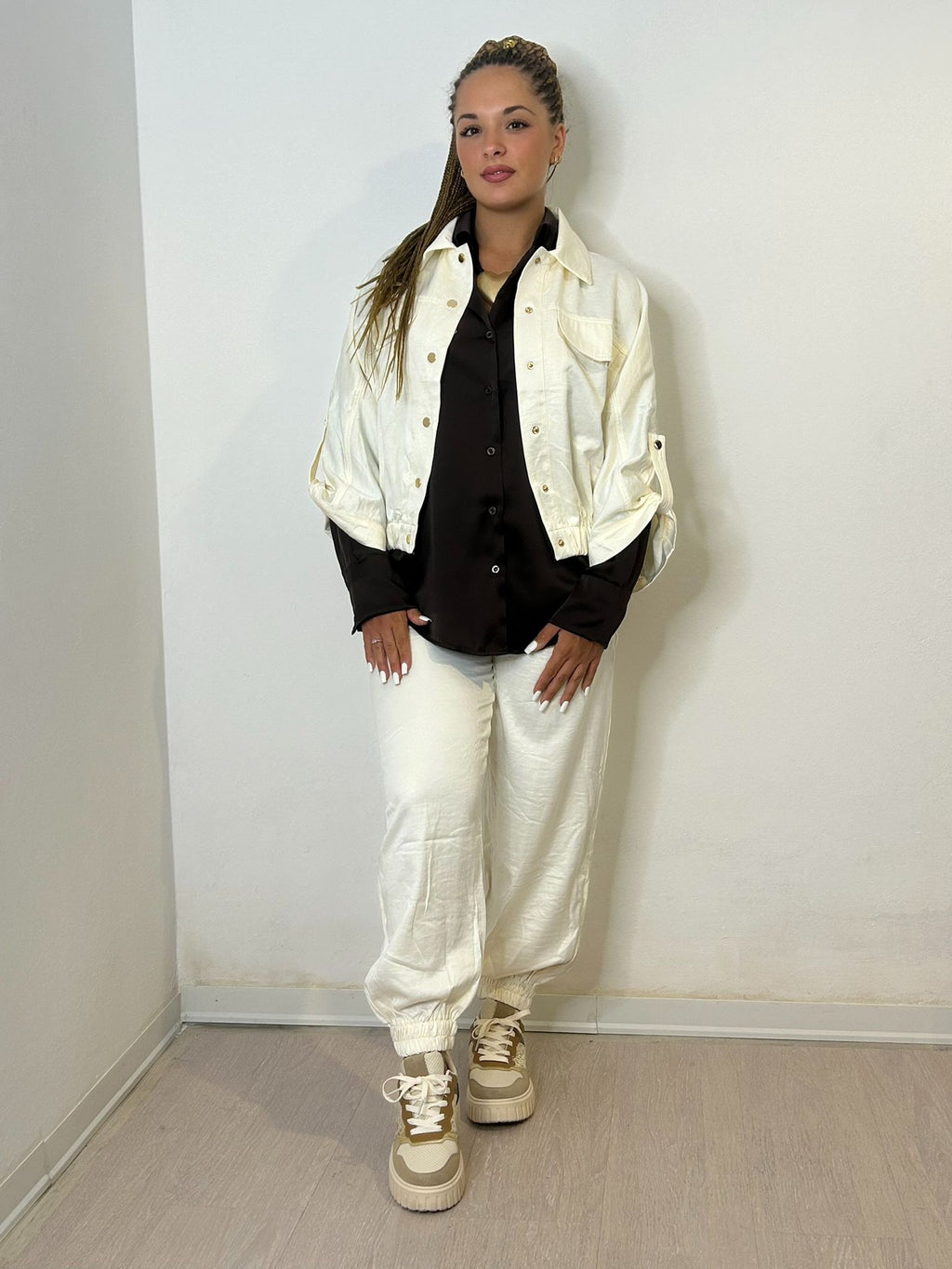 Coordinato Stella Panna
