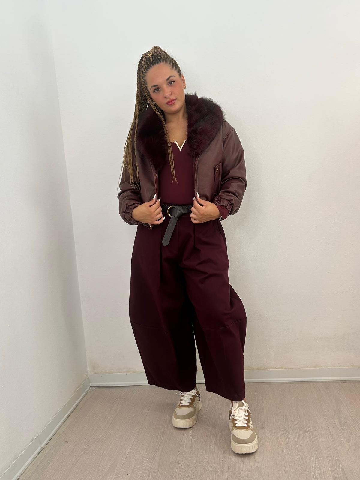 Pantalone Mariel Bordeax