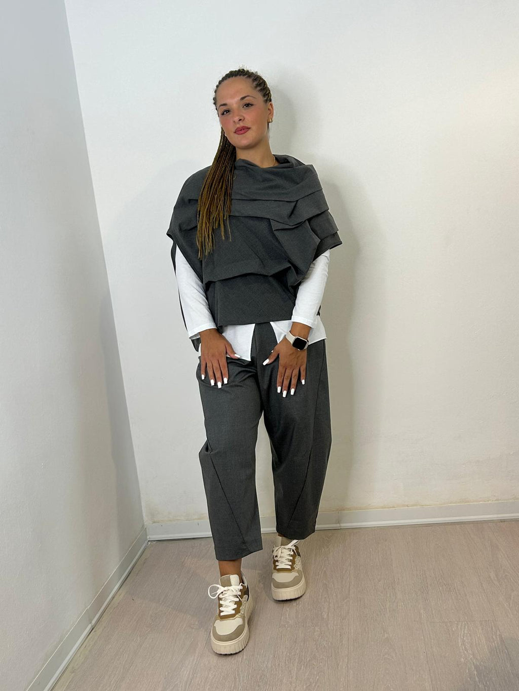Pantalone Doria Grigio Wendy Trendy